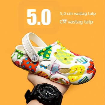 Gyerekeknek Crocs-stílusú perforált papucs, uniszex, nyár 2023, puha talp, csúszásmentes