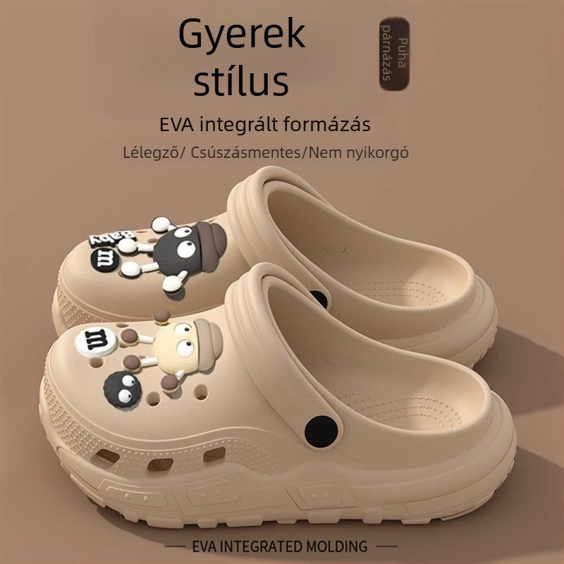 Gyerek strandcipő - EVA felsőrész, 8 év, 2025 nyár, Cartoon Paradise stílus