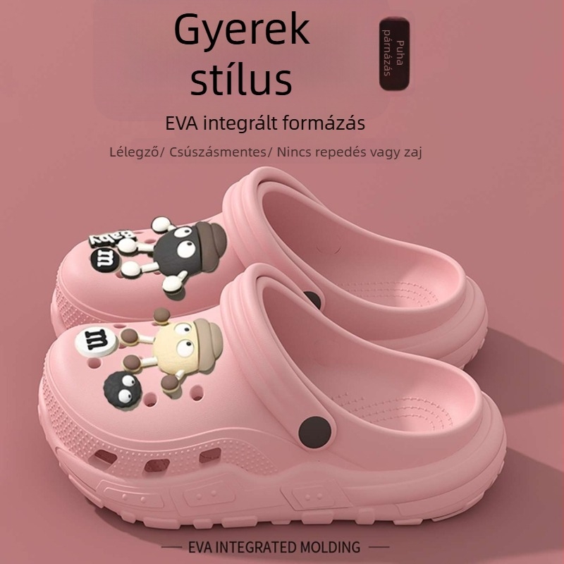 Gyerek strandcipő - EVA felsőrész, 8 év, 2025 nyár, Cartoon Paradise stílus