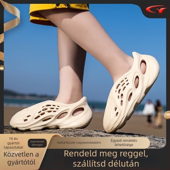 Uniszex EVA strandpapucs – EVA felsőrész és EVA talp, gyerekek és tizenévesek számára