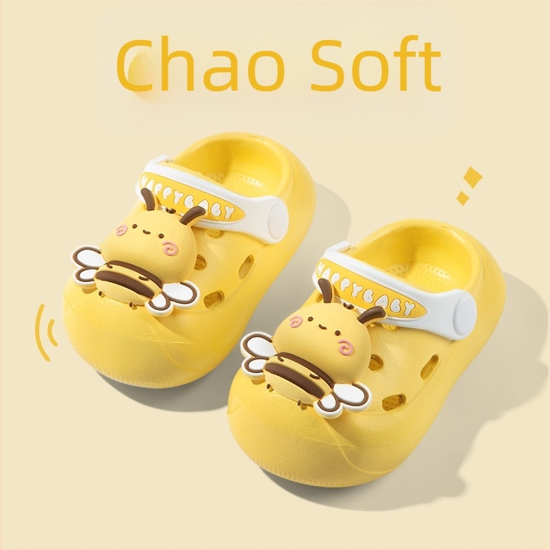 Gyerekek EVA papucs beltéri és kültéri használatra, 2–5 évesek, csúszásmentes talppal, uniszex, márka SAYAJOJO