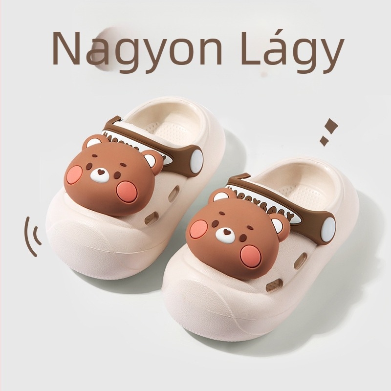 Gyerekek EVA papucs beltéri és kültéri használatra, 2–5 évesek, csúszásmentes talppal, uniszex, márka SAYAJOJO