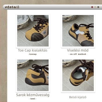 Gyerekeknek szánt futócipő Velcro-zárással, fleece bélés, felső mikroszálas bőr, csúszásmentes gumírozott talp, őszi–téli
