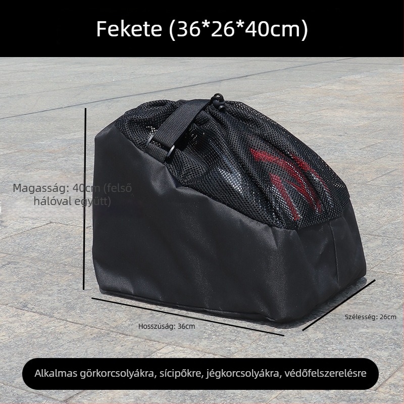 Kaixiu Sí- és Görkorcsolya Cipő Táska — Légáteresztő Tároló és Szervező Gyerekeknek