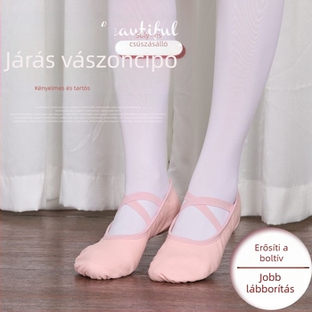 Gyerekeknek szóló balettcipő lányoknak, TPU talppal, gyorsan száradó, Wu Xin Level márka (0-1 év)