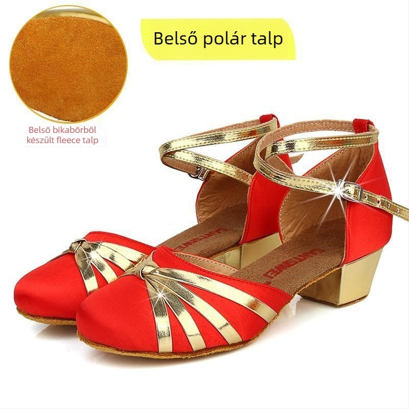 Gyerek Cha Cha latin tánccipő – puha talp