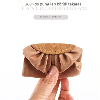 Jóga cipő elasztikus anyagú felsőrésszel, puha bőrtalp balettel gyakorláshoz, uniszex felnőtteknek
