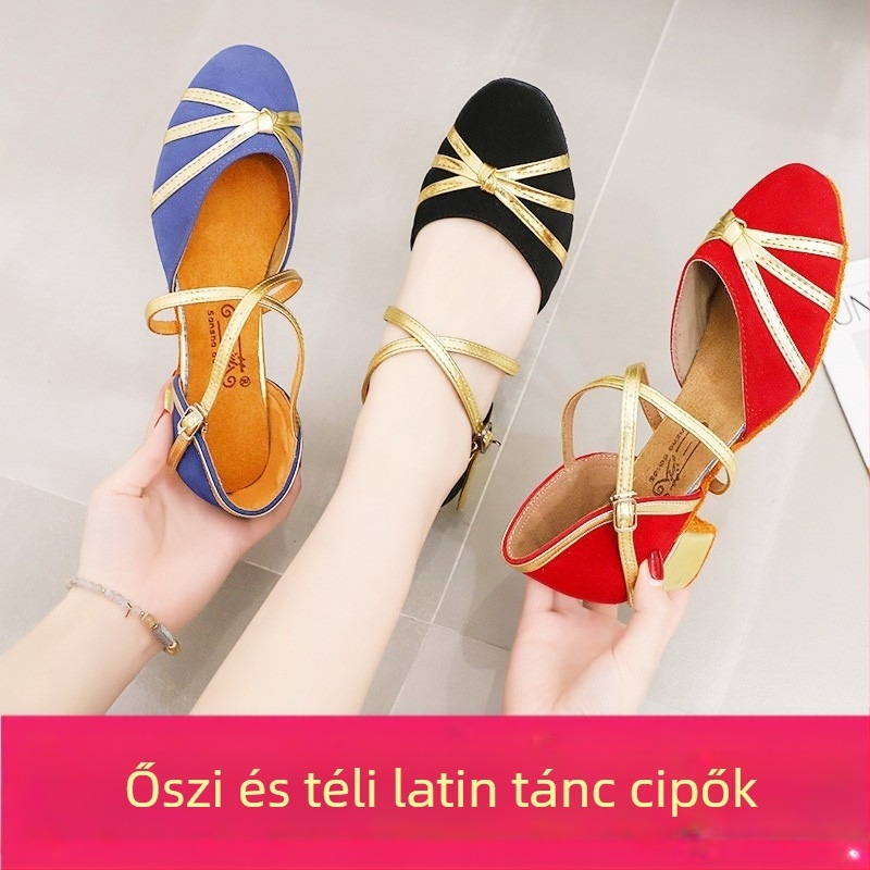 Sansha gyerekek latin tánccipő lányoknak, puha velúr talppal, könnyű, minden évszakra