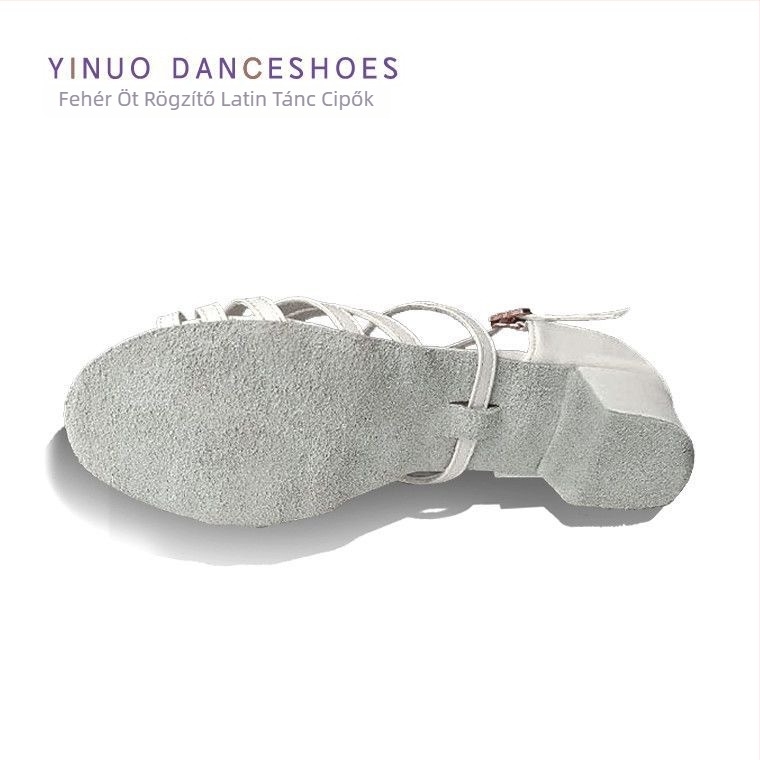 Latin tánccipők lányoknak, csúszásmentes, könnyű, lélegző, műbőr