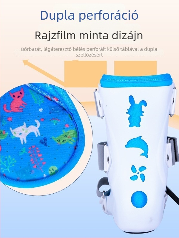 Gyermekek bokarögzítője, bokasérülések támogatása, valgus korrekció és láb-támasz