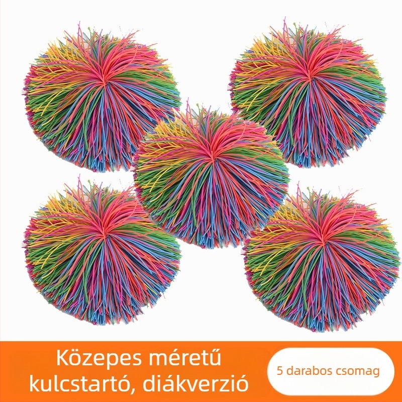 Műanyag shuttlecock kéz- és szem-koordinációs edzéséhez, hagyományos játék gyerekeknek 7-14 évesek