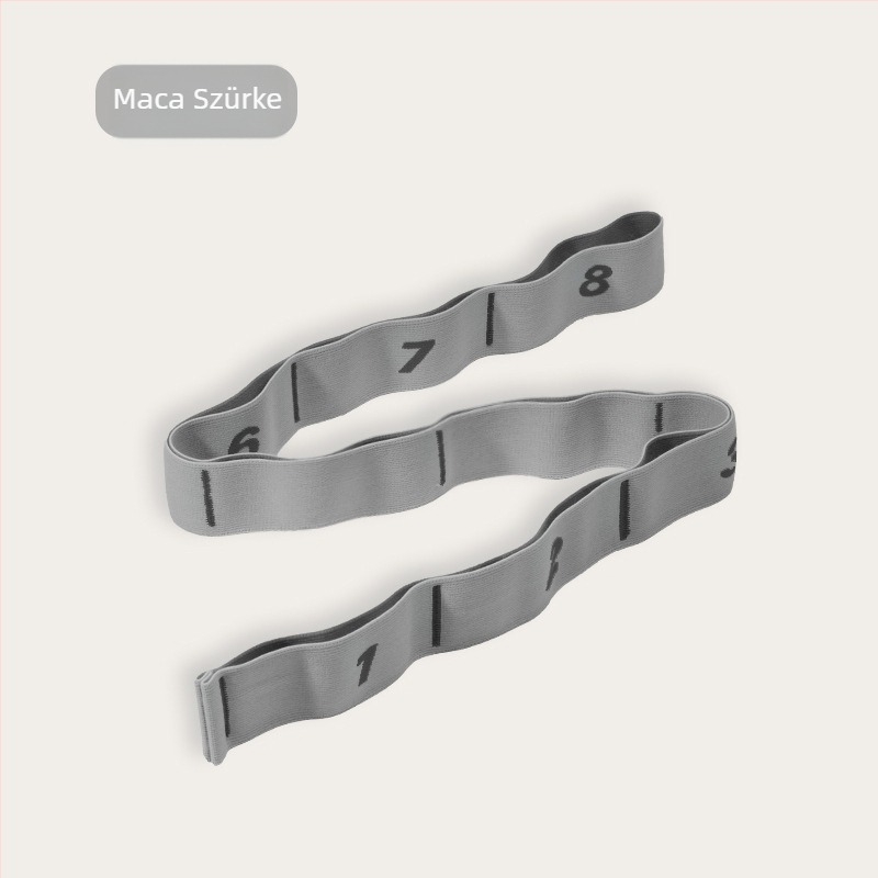 Jóga nyújtó pánt - magas rugalmasságú nylon-latex anyag, felnőtteknek és gyerekeknek, fitneszhez és táncmozgásokhoz