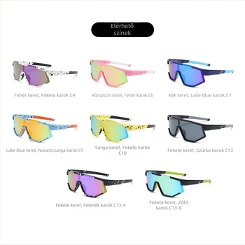 Gyerekeknek szánt napszemüveg szilikon kerettel, polarizált TAC lencsék, UV400 védelem, teljes keret (Polarizált TAC lencsék; Szilikon keret; UV400 védelem; Teljes keret)