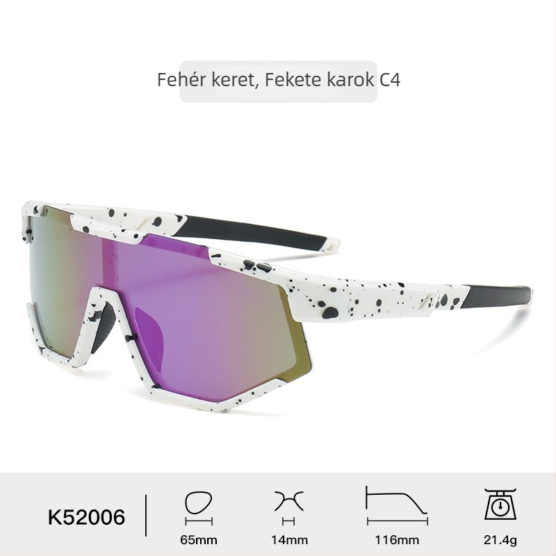 Gyerekeknek szánt napszemüveg szilikon kerettel, polarizált TAC lencsék, UV400 védelem, teljes keret (Polarizált TAC lencsék; Szilikon keret; UV400 védelem; Teljes keret)