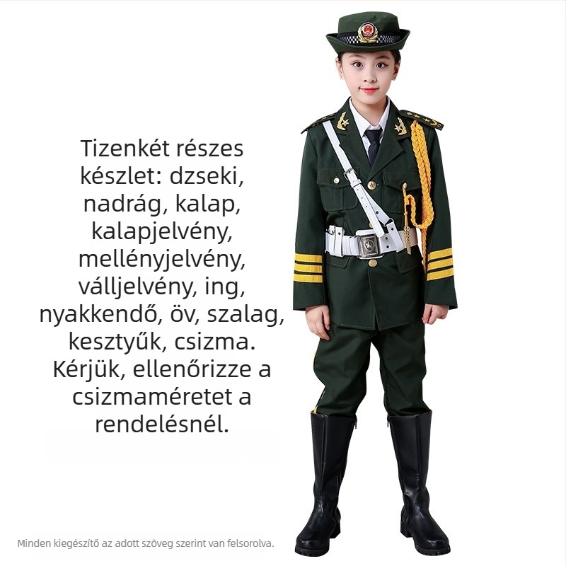 Gyerekek zászlófelvonó és előadási ruházata – uniszex, 80% akril, Rorni anyag, lágyított feldolgozás, Tianbei márka, 8 év feletti gyermekek számára, 2025 tavasz