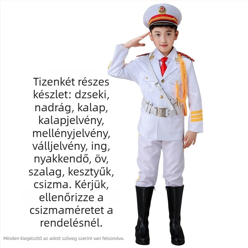 Gyerekek zászlófelvonó és előadási ruházata – uniszex, 80% akril, Rorni anyag, lágyított feldolgozás, Tianbei márka, 8 év feletti gyermekek számára, 2025 tavasz