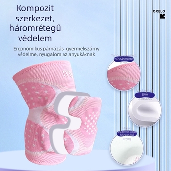 Gyermekeknek szánt sport térdvédők – vastagított párnázás, térdízületi védelem, táncra, kerékpárra, rollerezésre és görkorcsolázásra