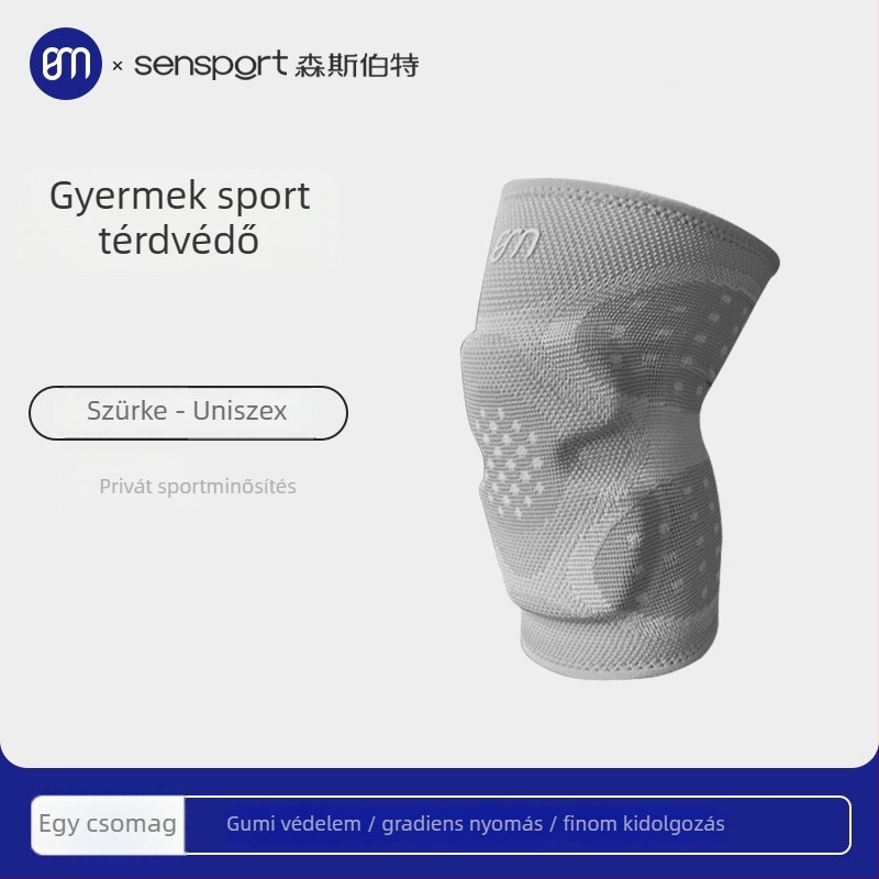 Gyermekeknek szánt sport térdvédők – vastagított párnázás, térdízületi védelem, táncra, kerékpárra, rollerezésre és görkorcsolázásra