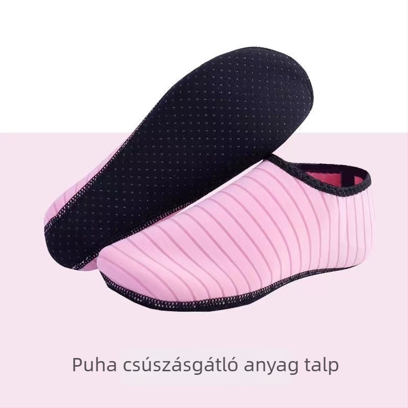 Csúszásmentes vízi cipő felnőtteknek és gyerekeknek, puha talppal, gyorsan száradó, ideális a parton és vízi tevékenységekhez