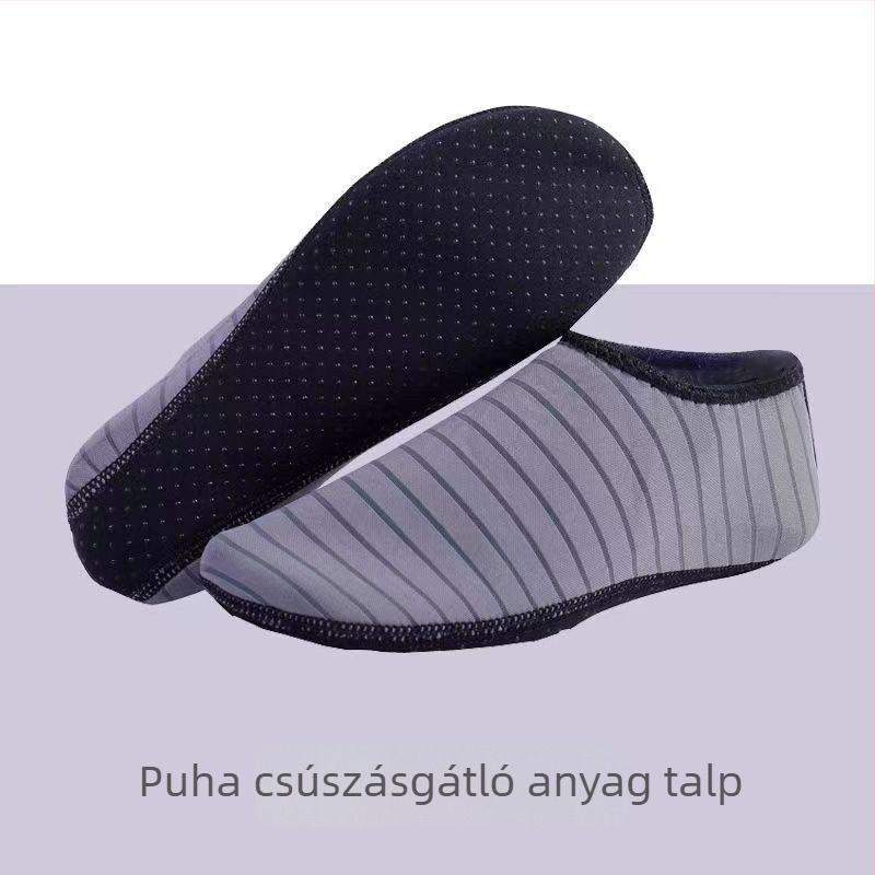 Csúszásmentes vízi cipő felnőtteknek és gyerekeknek, puha talppal, gyorsan száradó, ideális a parton és vízi tevékenységekhez