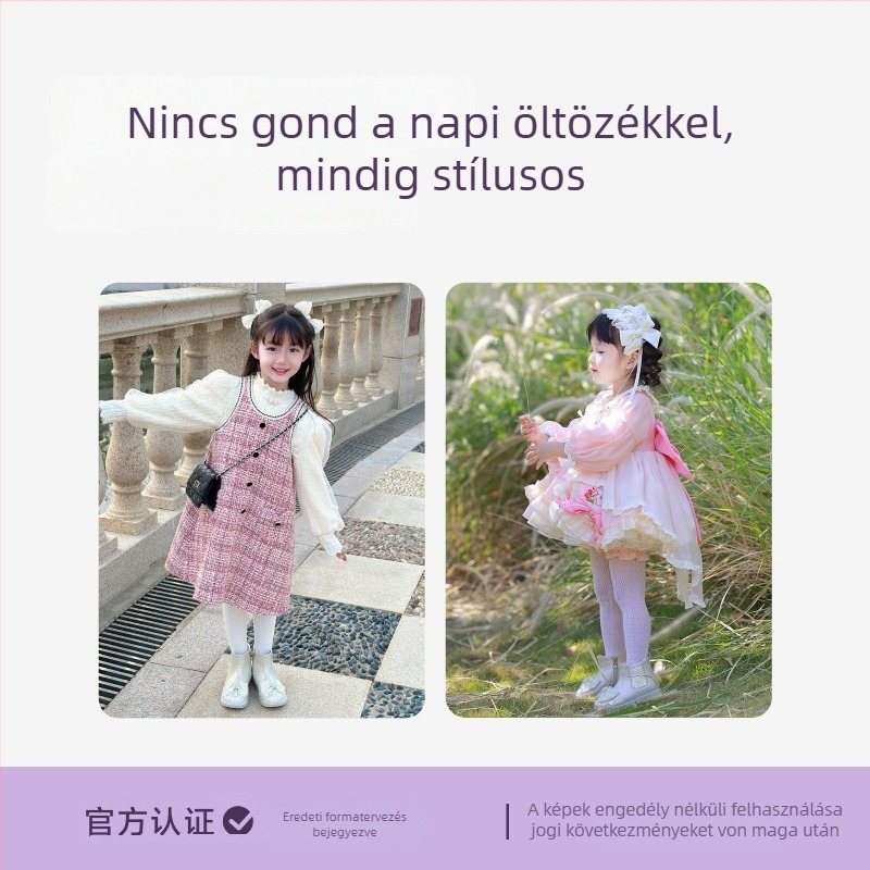 Lányoknak szóló Martin csizmák, 2025 tavasz–ősz, gyerekeknek való rövid csizma, Chanel-stílusú csizmák nagyobb lányoknak, fleece-belsővel, műbőr