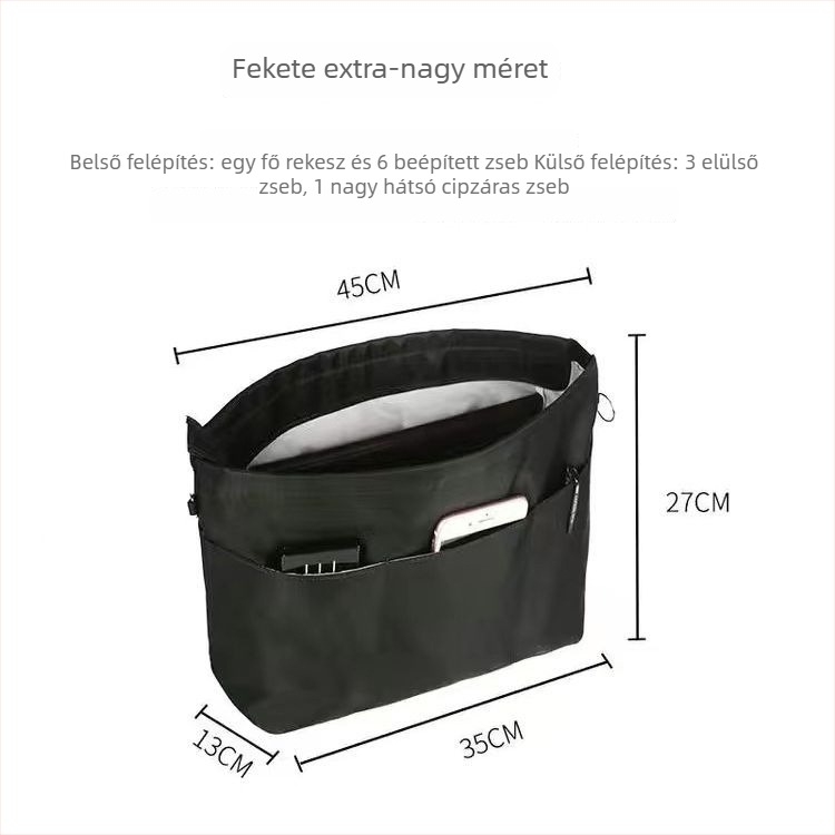 Orvosi készlet rendszerező táska, összehajtható, szövetből, japán stílusú, Unique márka