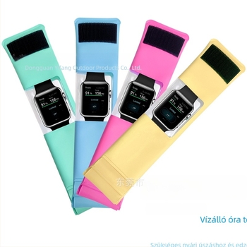 Óra vízálló táska – PVC, önzáró záródású, uniszex, merüléshez és strandhoz