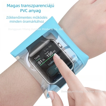 Óra vízálló táska – PVC, önzáró záródású, uniszex, merüléshez és strandhoz