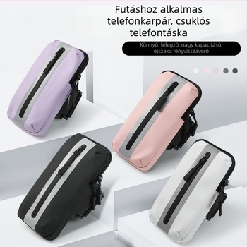 Telefonos karos táska futáshoz (unisex) – Oxford szövet, légáteresztő, vízálló, ultrakönnyű, poliészter bélés