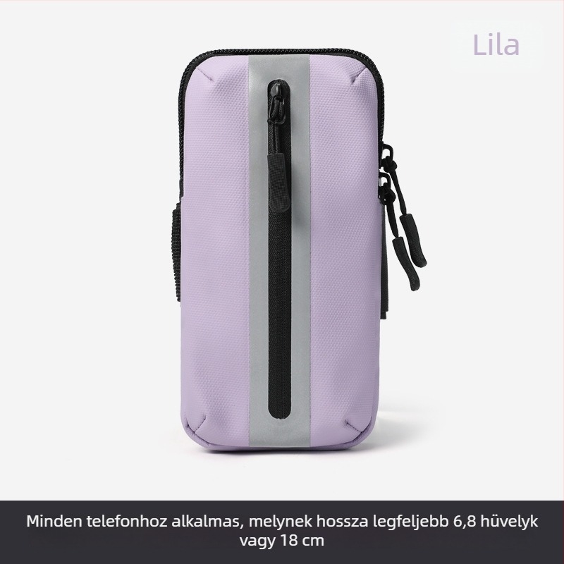 Telefonos karos táska futáshoz (unisex) – Oxford szövet, légáteresztő, vízálló, ultrakönnyű, poliészter bélés