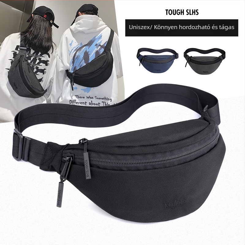 Férfi mellkas táska keresztpánttal, nylon, vízálló, modell 828#