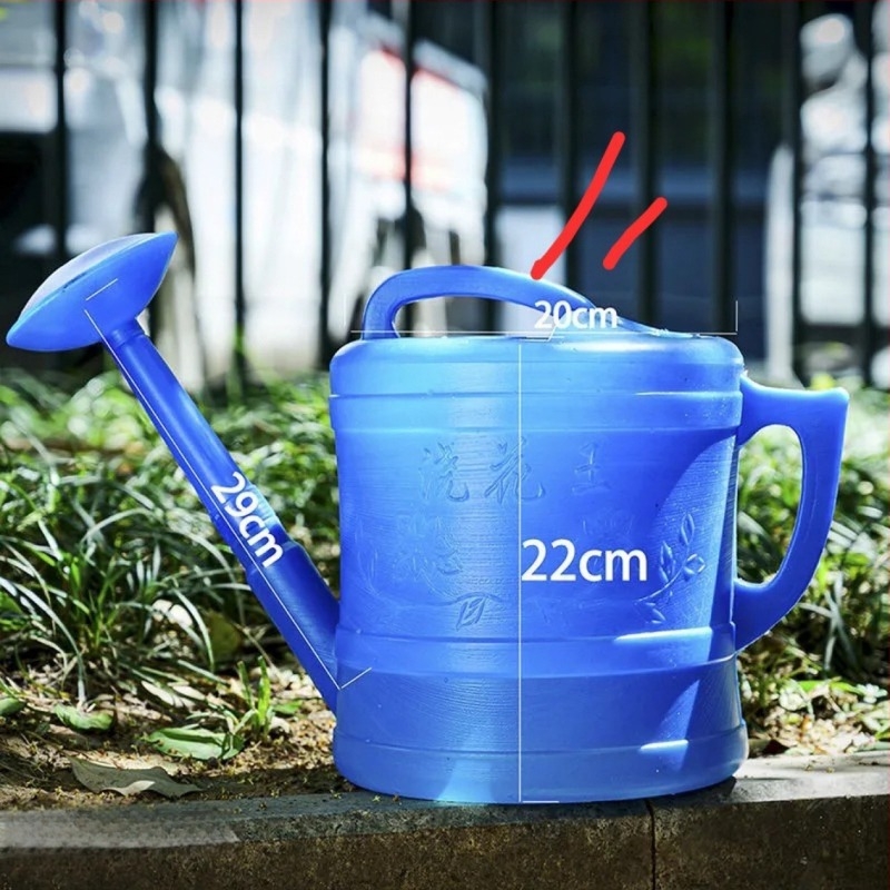 Öntöző kanna, műanyag, 5–14 L, háztartási és kerti használatra