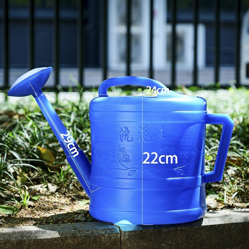 Öntöző kanna, műanyag, 5–14 L, háztartási és kerti használatra