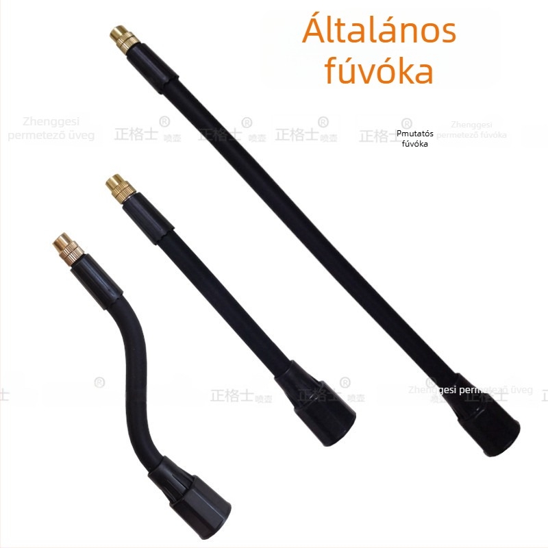 Elektromos öntözőkanna univerzális permetezőfejjel és kinyújtható nyéllel; műanyag kivitel; márka Zheng Ge Shi; típus: permetező/öntözőkanna.