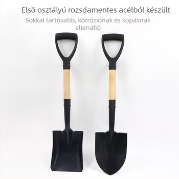 Gyerekeknek készült ültetőlapát egyenes nyéllel, kültéri kertészkedéshez, talajásáshoz és strandhasználathoz
