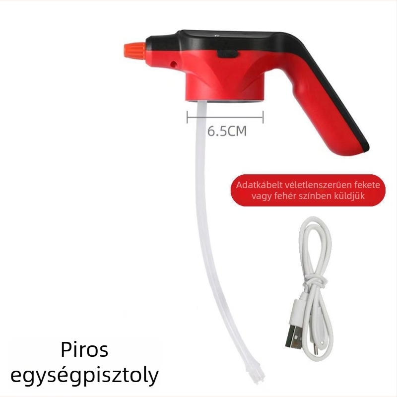 Elektromos permetezőfej háztartási használatra — műanyag kivitel, márka Qingxin Green Garden.