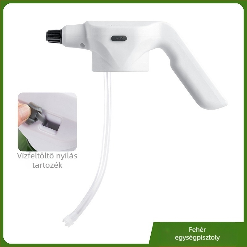 Elektromos permetezőfej háztartási használatra — műanyag kivitel, márka Qingxin Green Garden.