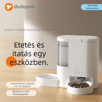 Dudupet automata etető- és vízadagoló macskáknak és kutyáknak