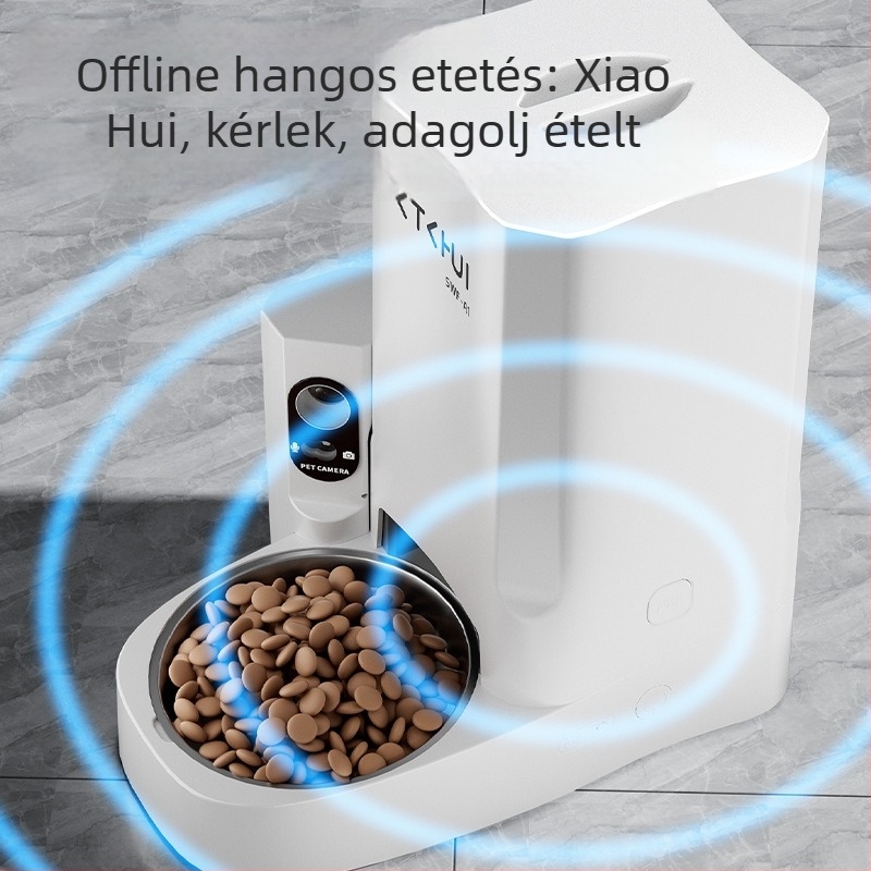 Intelligens automata etető macskáknak és kutyáknak