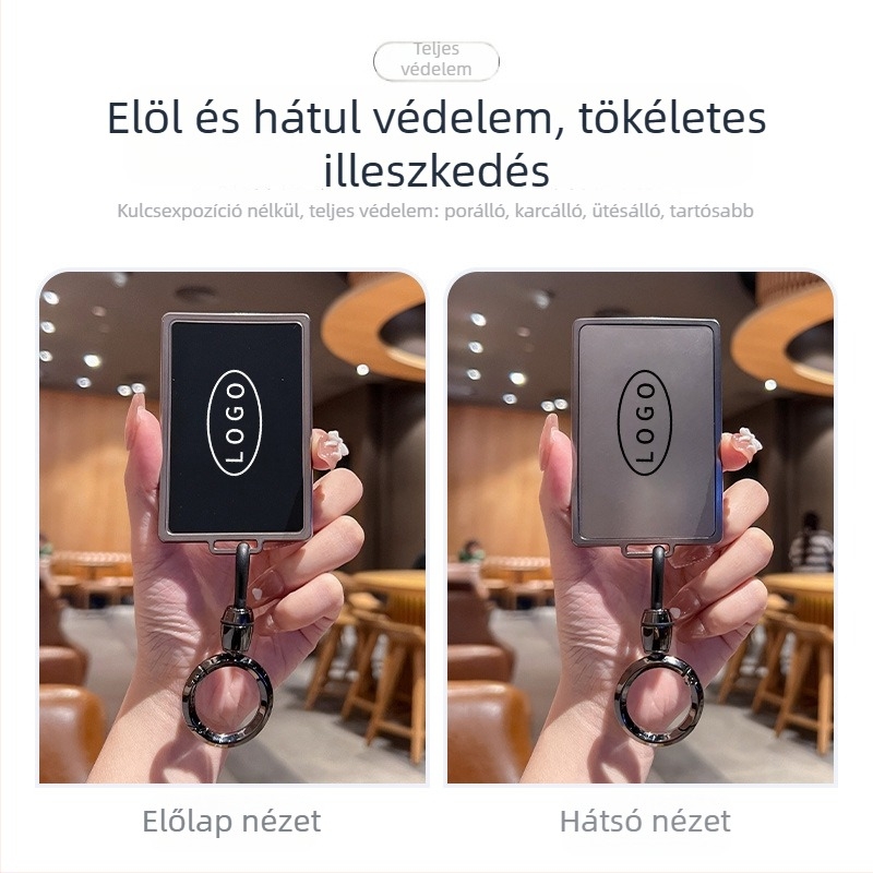 Tesla Model 3/Y/X/S kulcs-kártya tok (TPU, prémium stílus, Huihuangda)