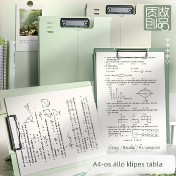 Plastik tábla-klipsz – irodai dokumentum-clip és papír rendező