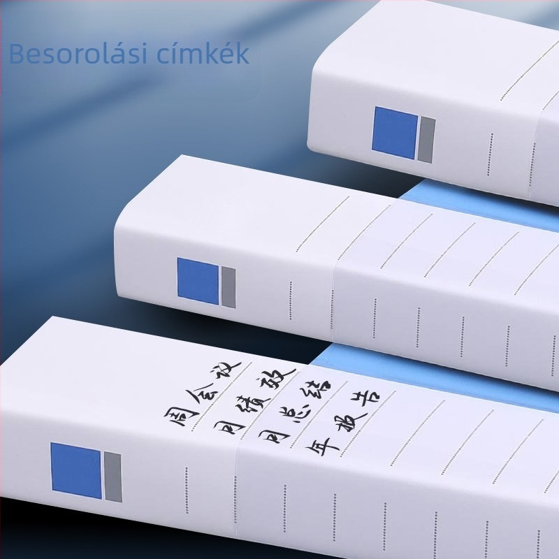 A4 méretű dokumentum mappa dupla erősségű szorítókkal, kötőmappa, szerződésmappa és vizsgadolgozatok