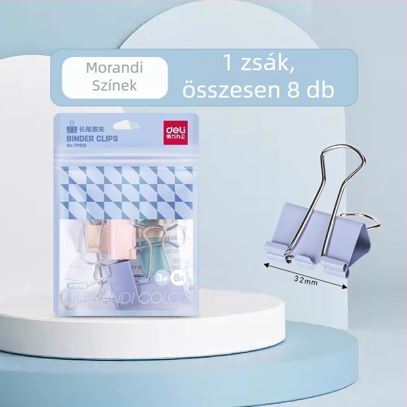 Deli tárca fém klipek készlet Tp513 Tp514 Tp515