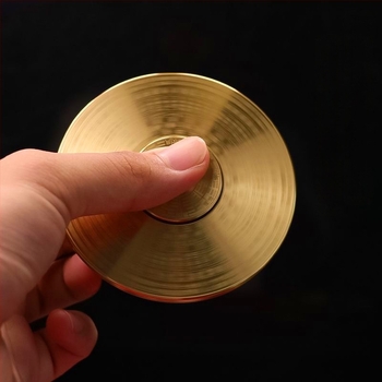 Fidget spinner iránytű játék, 64 hexagrammával, fém, kínai Tai Chi-stílus