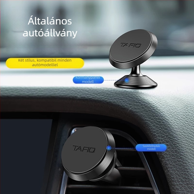 Univerzális autós telefontartó ragasztásos műszerfalra, testreszabható