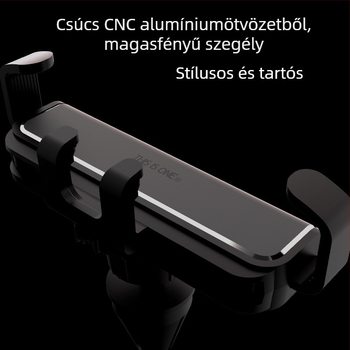 Autótelefon-tartó gravitációs rögzítéssel, légkivezetőre szerelve, univerzális kompatibilitás (2024)