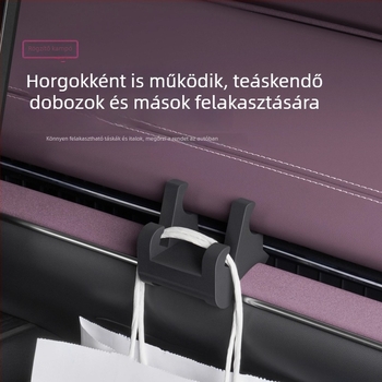 Xiaomi Su7-hez kompatibil autós telefontartó, szilikon alap a műszerfalon, pattintható a légkondicionáló ventilációhoz, 7,5W vezeték nélküli töltés