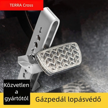 Rozsdamentes acél autó lopás elleni zár – throttle lock, általános kompatibilitás, Tuotuke