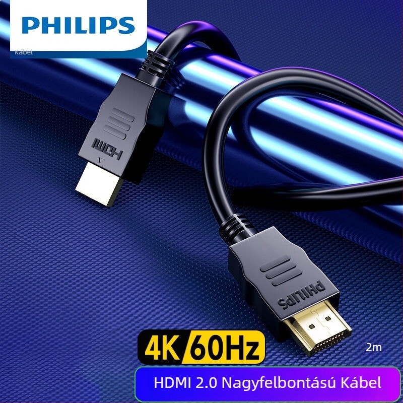 Philips HDMI kábel 2.0, 4K, 2 m, 60 Hz