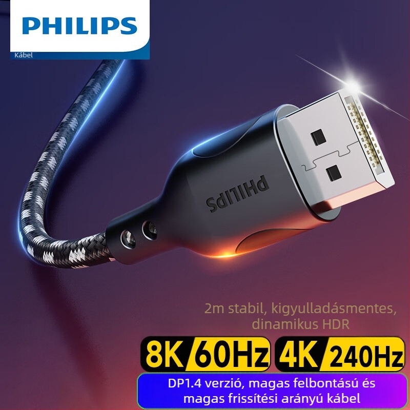 Philips HDMI kábel 2.0, 4K, 2 m, 60 Hz